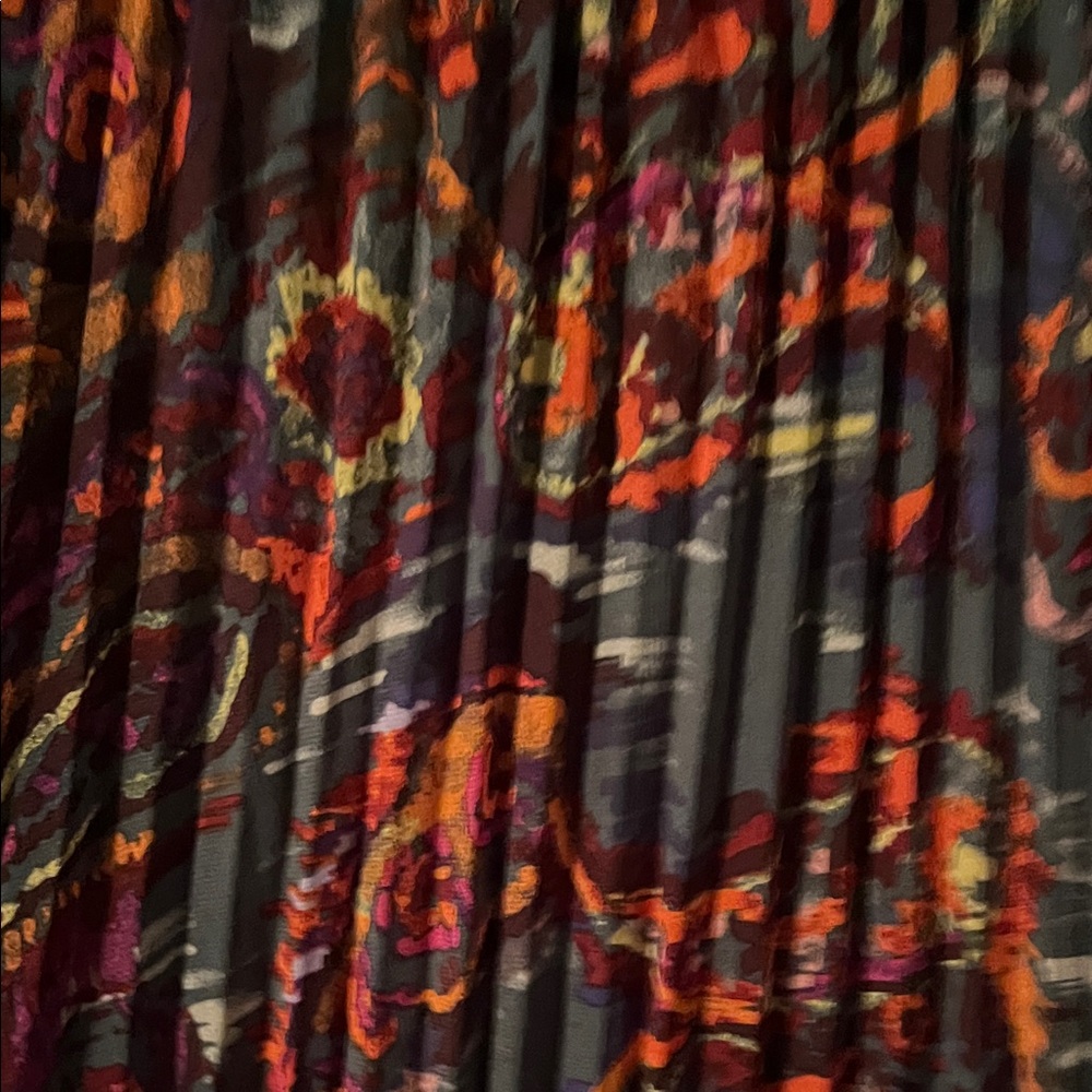 Sandra Darren Multicolor Long Sleeve Dress - Picture 5 of 5